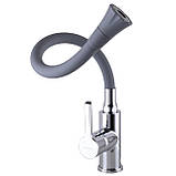 Змішувач для кухні Domino PRESTIGE DPS-203SA-G03, фото 5