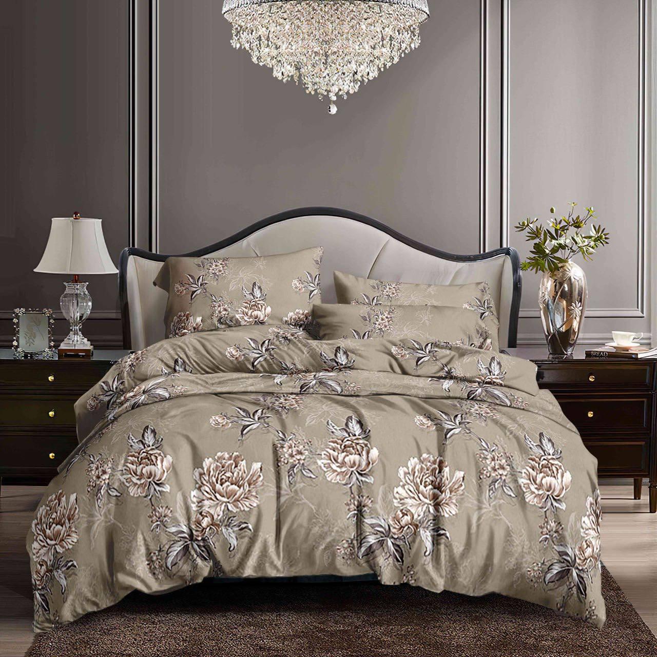 Комплект постільного бязь №пл543 Євро 200х220