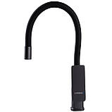 Змішувач для кухні DOMINO MALIBU DMM-203LR-GP-BL графіт, фото 4