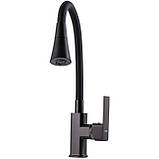 Змішувач для кухні DOMINO MALIBU DMM-203LM-GP-B01, фото 3