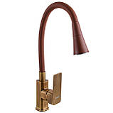 Змішувач для кухні DOMINO MALIBU DMM-203LM-BR-R10, фото 2