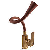 Змішувач для кухні DOMINO MALIBU DMM-203LM-BR-R10, фото 4