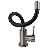 Змішувач для кухні EcoMIX ALPEN AISI-203SB, фото 5