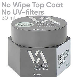 Valeri Top Non Wipe No-UV Filters, 30 мл