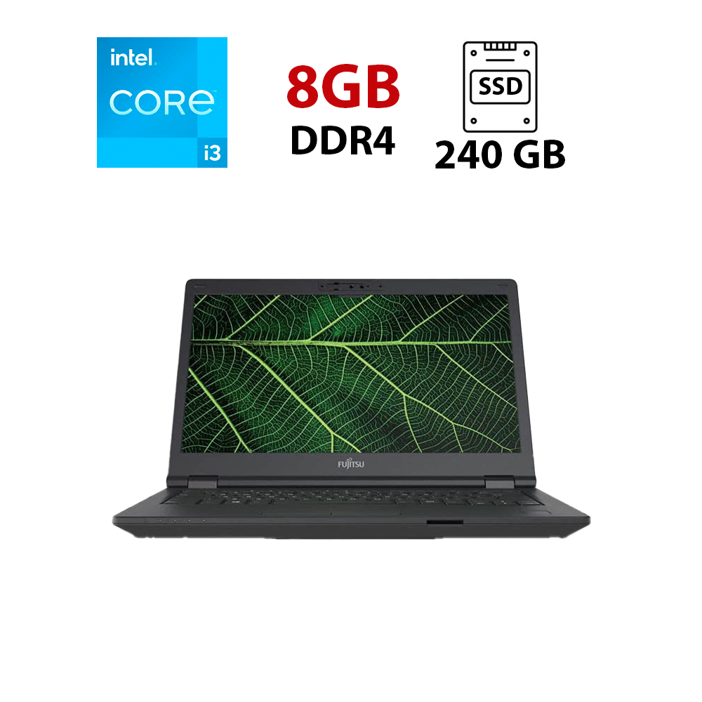 Ноутбук Fujitsu LifeBook E5411/ 14" (1920x1080)/ Core i3-1115G4/ 8 GB RAM/ 240 GB SSD/ UHD