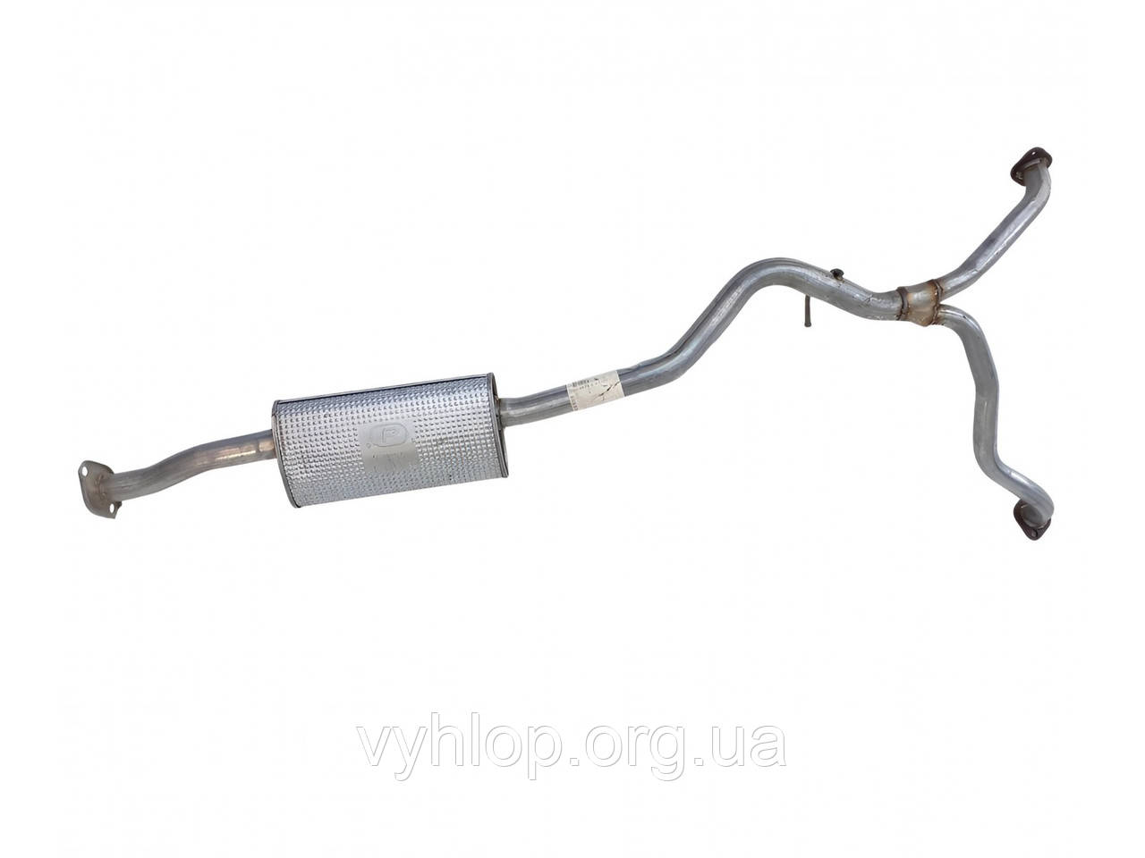 Резонатор Субару Аутбек 3.0 (Subaru Outback 3.0) (46.30) 03-09 Polmostrow алюминизированный