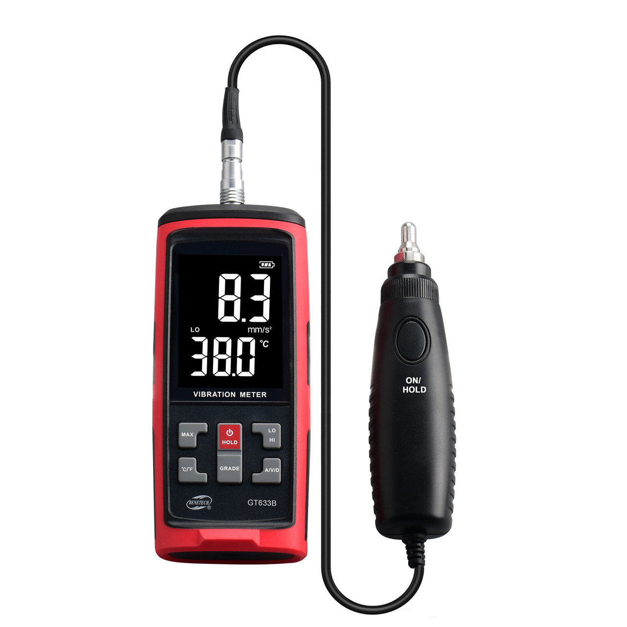 Віброметр із виносним датчиком BENETECH GT633B