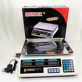 Ваги для торгівлі на ярмарку MATARIX, Ваги торговельні до 50 кг електронні торгові для ринку FY-35