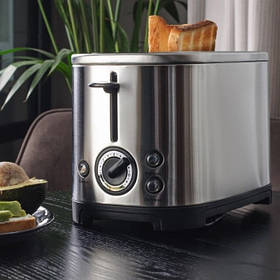 Тостер хорошого якості ViLgrand VT0928S 950 Вт, Тостер з пластиковим корпусом, Сендвіч-тостери NJ-74