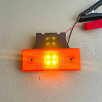 Ліхтар світлодіодний габаритний бічний жовтий (гірлянда) 12-24V Туреччина (4462373-01) 000003247