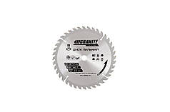 Диск пиляльний для дерева GRANITE з твердосплавними напайками 190х16х40Т 8000 об./хв 5-19-040