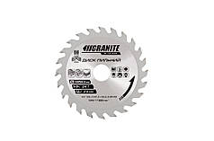 Диск пиляльний для дерева GRANITE з твердосплавними напайками 125х22.2х24Т 12000 об./хв 5-12-524