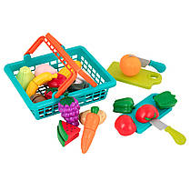 Ігровий набір для двох - ОВОЧІ-ФРУКТИ НА ЛИПУЧКАХ, фото 3