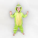 Кігурумі дитячий теплий на блискавці Dragon, фото 5