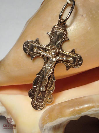 Срібні підвіси-хрести