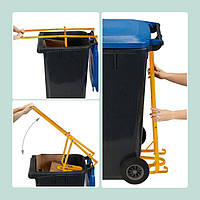 Прес для сміття сталевий 39x33x95см