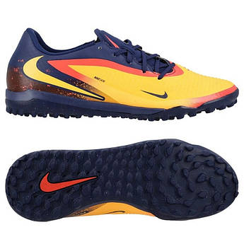 Сороконіжки Nike Phantom 6 Low Academy Erling Haaland TF HQ2326-800, Жовтогарячий, Розмір (EU) — 42