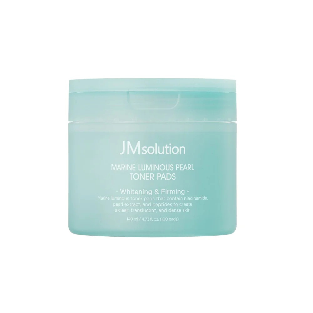 Тонер-пади JM Solution Marine Luminous Pearl Toner Pads 100 EA 150 ml, фото 1