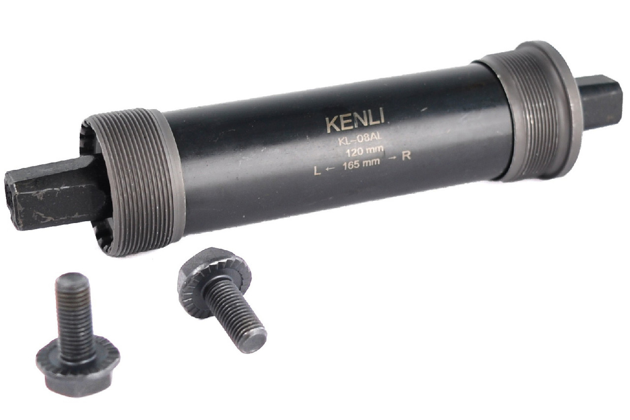 Картридж у каретку велосипеда KENLI KL-08AL FAT BIKE 165/120 mm, фото 1