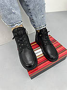 Жіночі демісезонні черевики MeegoComfort 25A20071-1 Black Battal чорні шкіряні, фото 3