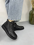 Жіночі демісезонні черевики MeegoComfort 25A20071-1 Black Battal чорні шкіряні, фото 4