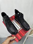 Жіночі демісезонні черевики MeegoComfort 25A20071-1 Black Battal чорні шкіряні, фото 7