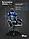 Геймерське комп'ютерне крісло 4Points DL з подушками офісне ігрове розкладне для ПК вдома Синє, фото 4