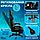 Геймерське ігрове крісло комп'ютерне 4Points Premium з підставкою для ніг з вставками з тканини спортивне для пк розкладне, фото 8