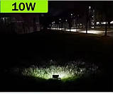 Світлодіодний LED прожектор, холодне біле світло 10W IP66, фото 4