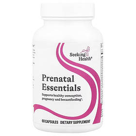 Поживна основа для вагітних, Prenatal Essentials, Seeking Health, 60 капсул