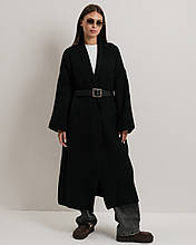 Кардиган довгий з поясом Avrile 91828