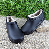 Жіночі галоші сабо пінові Е-001042-2 Чорні
