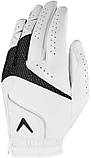 Рукавички для гольфу Callaway Weather Spann MLH р. XL 2 шт, біло-чорні, фото 3