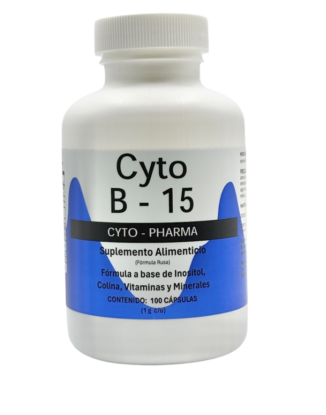 Пангамова кислота вітамін B15, Vitamin B15, Cyto Pharma, 100 капсул, фото 1
