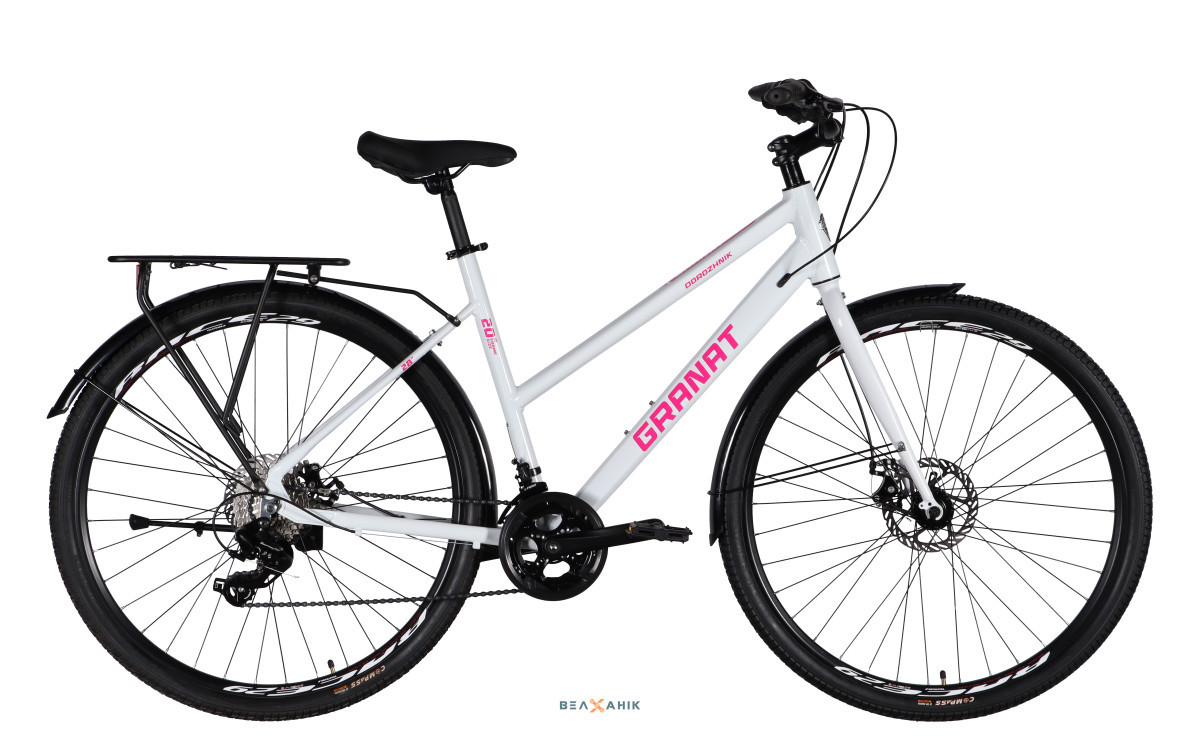 Велосипед 28/quot; Dorozhnik GRANAT W DD CS (рама 20/quot;) AL білий, фото 1