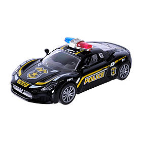 Дитяча іграшкова машинка "Police" АВТОПРОМ AP74204(Black) масштаб 1:32, Toyman