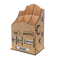 Вічний календар "Пори року" з органайзером Fabrika Decoru FDPO-429, Toyman