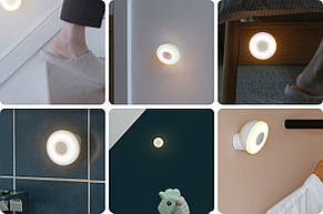Нічник Xiaomi Mijia night light 2 single installationlight White, фото 4