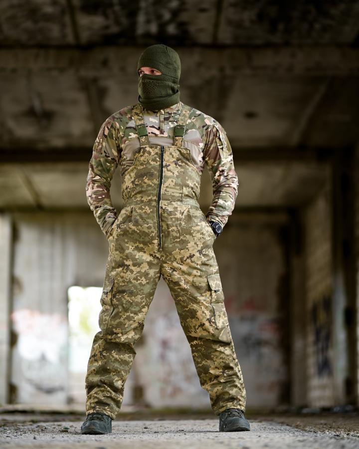 Зимовий комбінезон Камуфляж Піксель, фото 1