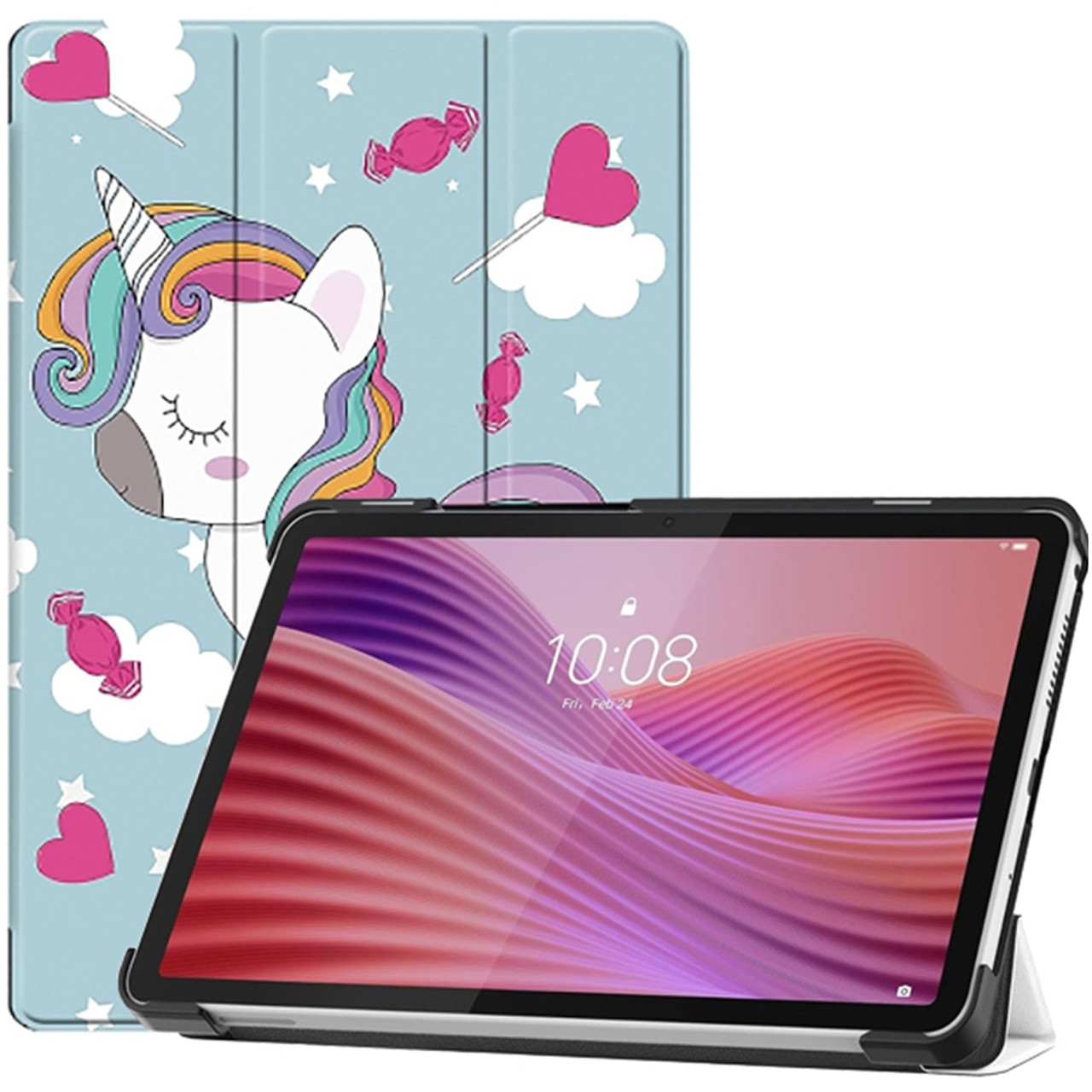 Чeхол-книжка BeCover Smart Case для Lenovo Tab One / Tab K9 8.7" 2025 (TB305XU/FU) Unicorn (713750), фото 1