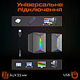 Ігрові стереодинаміки для комп'ютера MEETION SP2011 Black (MT-SP2011-A), фото 5