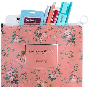 Папка на блискавці Axent zip-lock А5 Laura Ashley, Charming (1498-30-A), фото 3