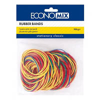 Популярний! Резинки для грошей Economix 100 г, асорті (E41506) - Краща якість тільки на Nukleon.com.ua