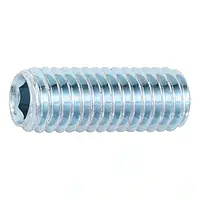 ISO 4026, сталь, 45H, оцинкована ГВИНТ-Устан.О-DIN913-45H-A2K-M8X100 Wurth (025508100)(100шт)