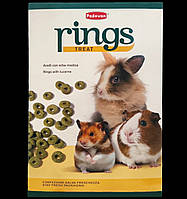 Padovan Дополнительный корм PADOVAN Rings 150гр, для карликовых кроликов и малых грызунов