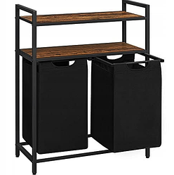 Кошик для білизни Leobert Costway 92 л з 2 полицями в стилі Loft smart