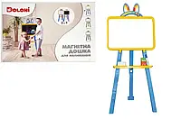 Мольберт дитячий магнітний 2 в 1 DOLONI, двосторонній (013777)