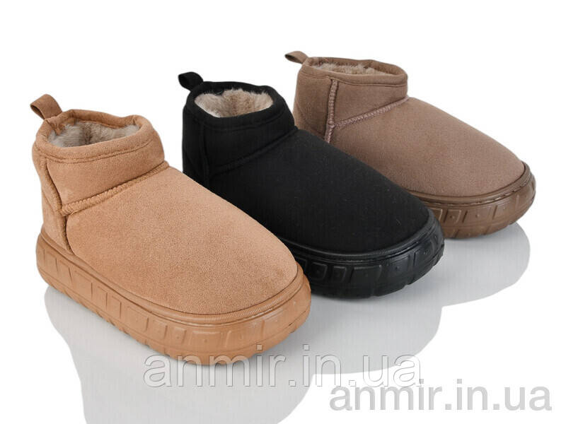 Уги дорослі жіночі зимові 20011 mix (36-41) "Deshman" купити гуртом на 7км.