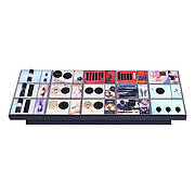 Торгова стійка для косметики зі з'ємними баркетами 1420х442х404 мм