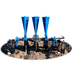 Часникосаджалка 3-рядна (ложки збільшені Ø34)